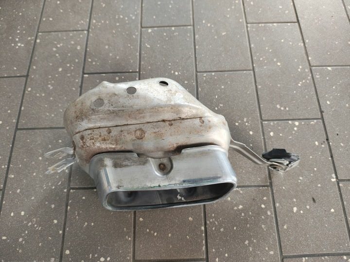 ПРАВЫЙ НАКОНЕЧНИК ГЛУШИТЕЛЯ ВЫХЛОПА ХРОМ BMW СЕРИЯ 7 7195406-03, фото 1