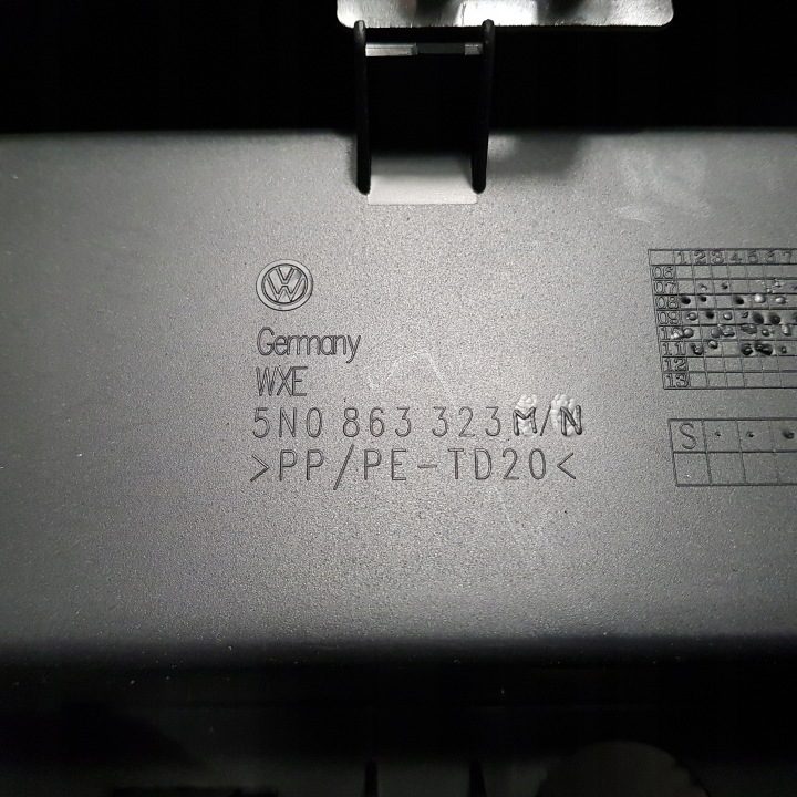 VW TIGUAN 5NA РЕСТАЙЛИНГ ЦЕНТРАЛЬНЫЙ ТОННЕЛЬ КОЖА 5NB863241F, фото 4