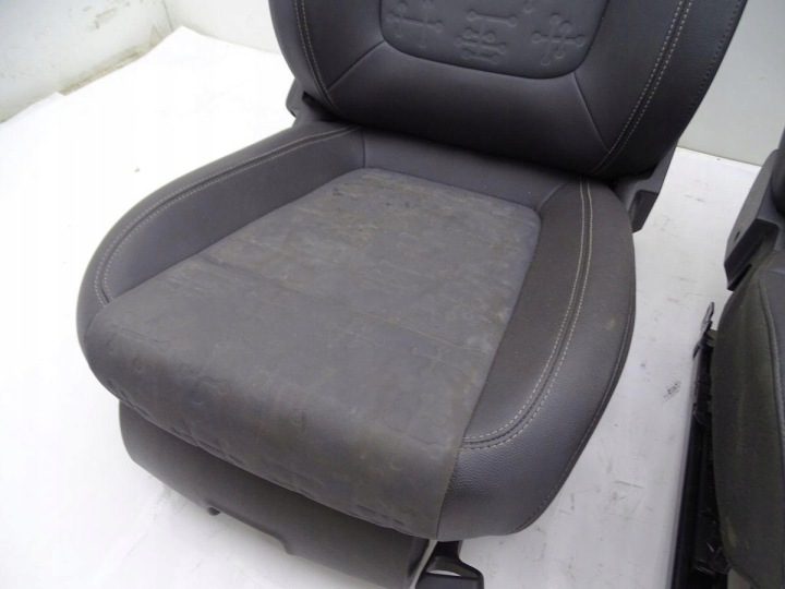 OPEL MERIVA B 10-17 СИДЕНЬЯ ПЕРЕДНИЕ ВОДИТЕЛЯ ПАССАЖИРА 2 ШТ. ПОЛУКОЖА ЕВРОПА, фото 5