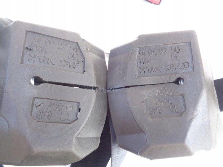 РЕМНИ БЕЗОПАСНОСТИ ЗАДНИЕ VW PASSAT B6 УНИВЕРСАЛ 3C9857805G 3C9857806G, фото 7