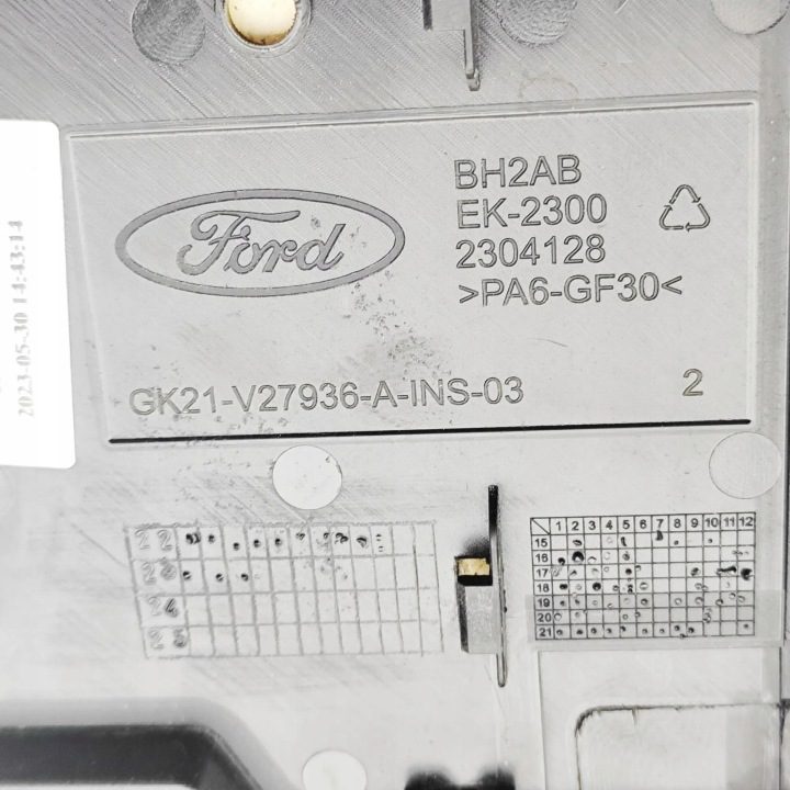 Лючок топливного бака Ford Transit Custom GK21V27936AA 34967150 2.0L 96 квт, фото 7