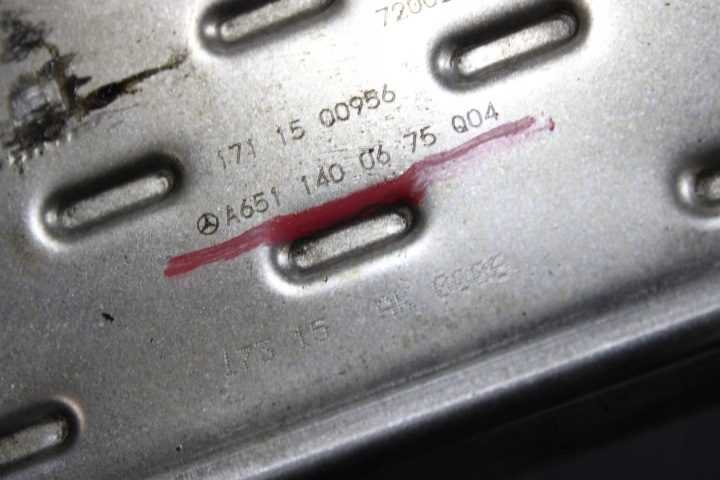 РАДИАТОР EGR MERCEDES SPRINTER W906 2.2 CDI OM651 A6511400675, фото 2