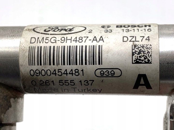 ТОПЛИВНАЯ РАМПА С WTRYSKAMI FORD FOCUS III DM5G-9H487-AA 1.0 125 л.с., фото 6