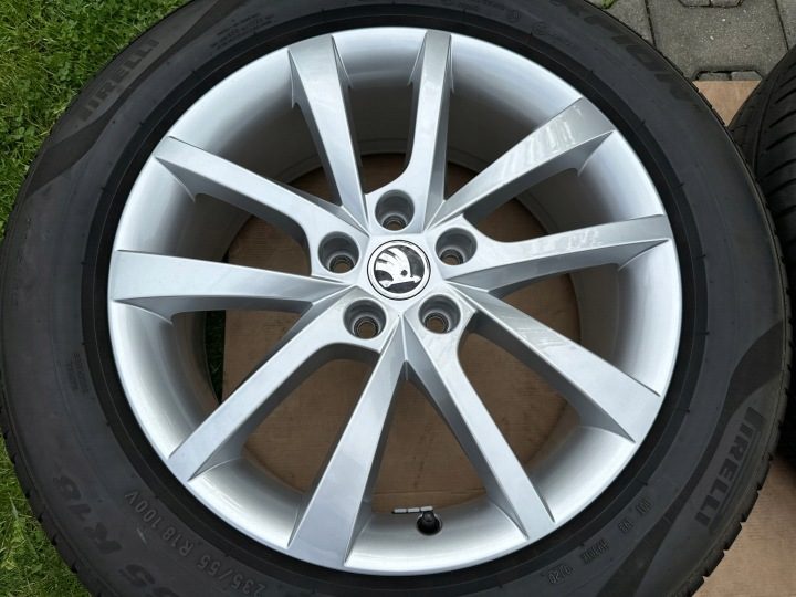 Колеса Диски 18 5x112 Skoda Kodiaq Летние J.Nowe, фото 6