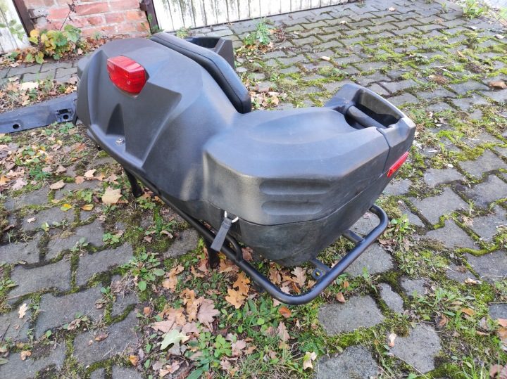 Кофр задний с oparciem 90L ART ATV черный Plus багажник, фото 1