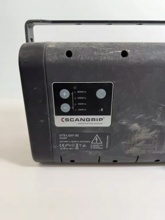 Фонарь для oświetlania dużych obszarów 80000lm SITE LIGHT 80 ScanGrip 49.0390, фото 2