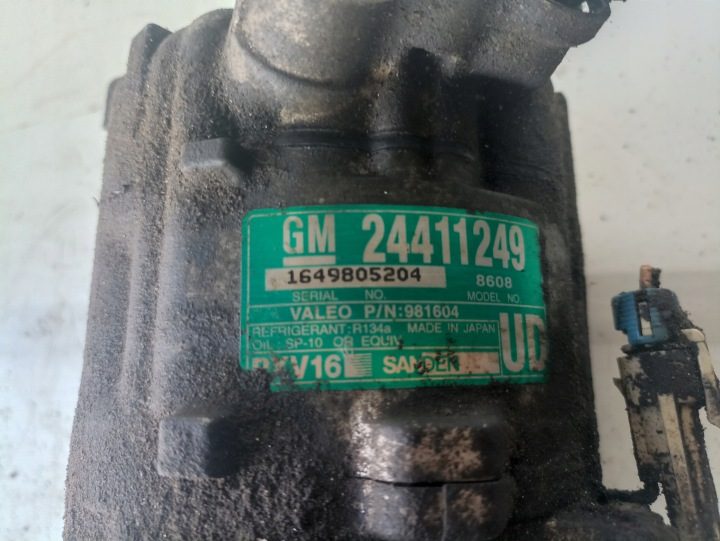 Компрессор Кондиционера Opel Vectra C SAAB 2.0 2.2 DTI TiD 24411249, фото 5