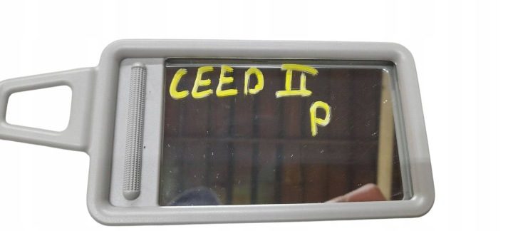 СОЛНЦЕЗАЩИТНЫЙ КОЗЫРЕК ПРАВЫЙ KIA CEED II ХЭТЧБЕК 2012 ДЛЯ 2015 ГОД, фото 2
