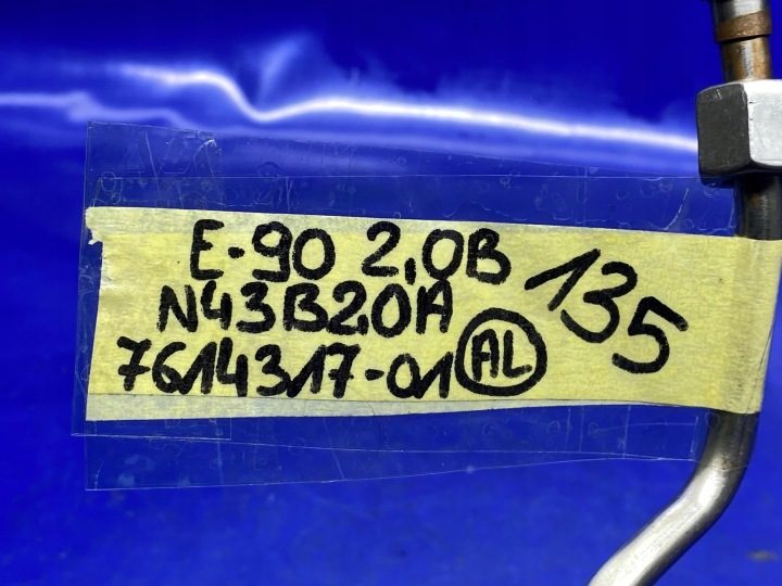 ТОПЛИВНАЯ ТРУБКА ДАТЧИК BMW E90 E93 E87 N43B20A 2.0 бензин 7614317-01, фото 11