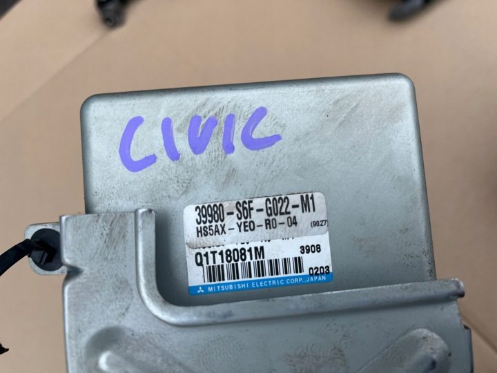 БЛОК УПРАВЛЕНИЯ ГИДРОУСИЛИТЕЛЯ HONDA CIVIC Q1T18081M 39980-S6F-G022-M1, фото 3