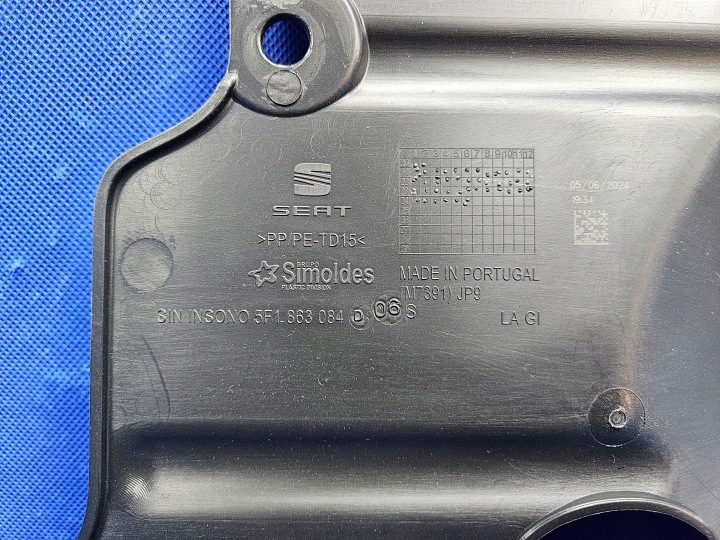 Накладка панели Seat Leon III IV заглушка консоли европа 5F1 5F1863084D, фото 8