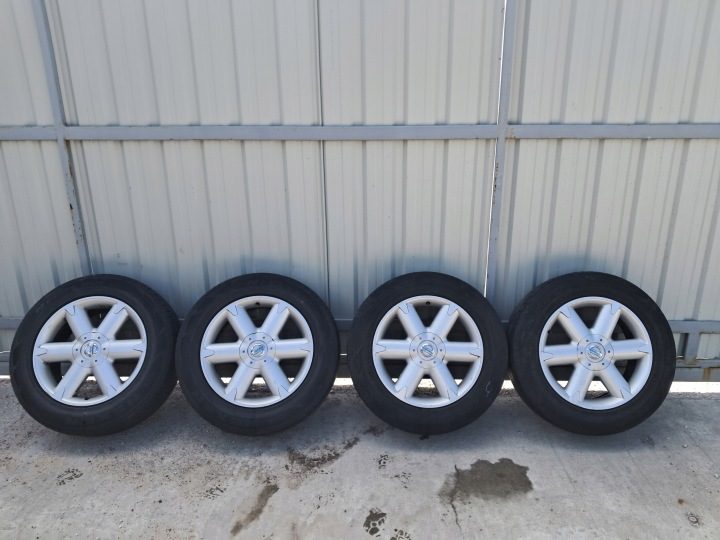 NISSAN MURANO Z50 03- ЛИТЫЕ ДИСКИ КОЛЕСА 5x114.3 7.5x18 225/65/R18 CB000, фото 1