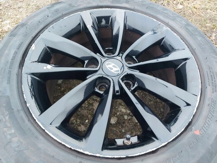 HYUNDAI I40 КОЛЕСА 7Jx16 ЛИТЫЕ ДИСКИ С ШИНАМИ, фото 7