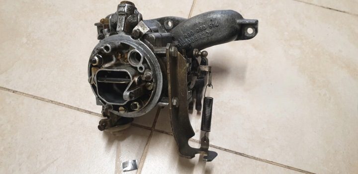 КАРБЮРАТОР WEBER КОЛЛЕКТОР OPEL CORSA A 1.0 32TL3, фото 2