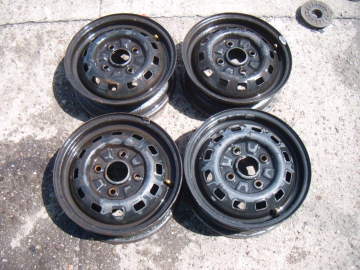 4× Штампованный диск Daewoo OE 0 4.5" x 13" 4x114.3 ET 45, фото 3