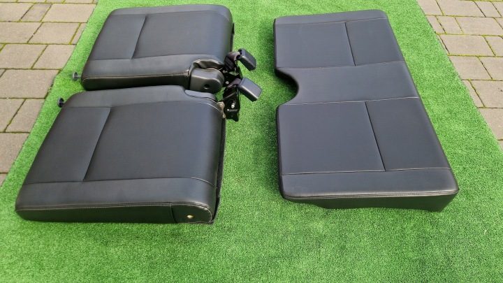 Спинка диван задний Suzuki Jimny 2012 г. состояние кожа рестайлинг, фото 2