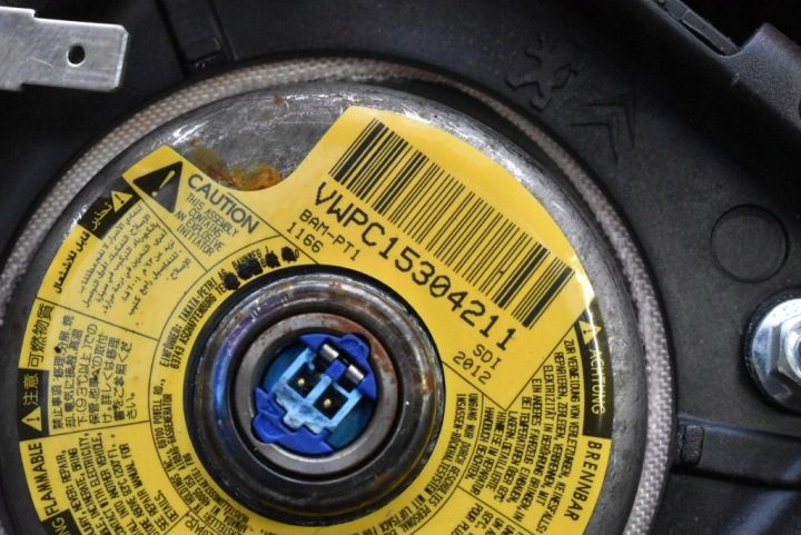 ПОДУШКА БЕЗОПАСНОСТИ ВОЗДУШНАЯ ВОДИТЕЛЯ 96710277ZD-00 CITROEN C3 12-16, фото 12