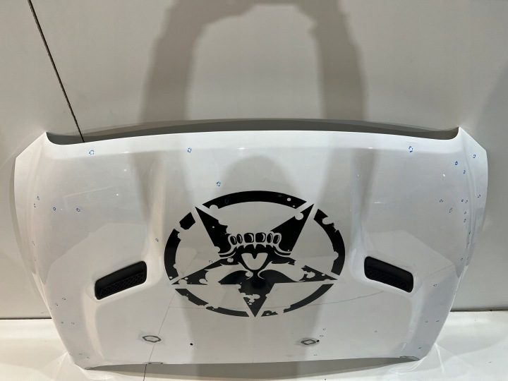 Капот двигателя Dodge RAM Sport SRT 13-18r, фото 10