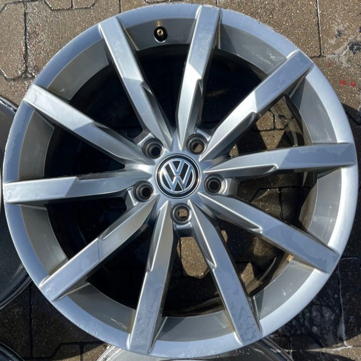 4× Литой диск Volkswagen OE B8 8.0" x 18" 5x112, фото 7