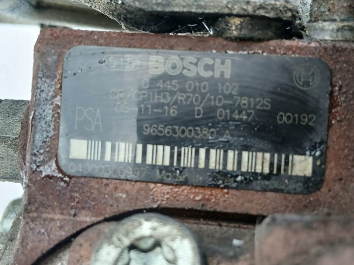 1.6HDI ТНВД высокого давления 9656300380A CP1H3 0445010102, фото 5