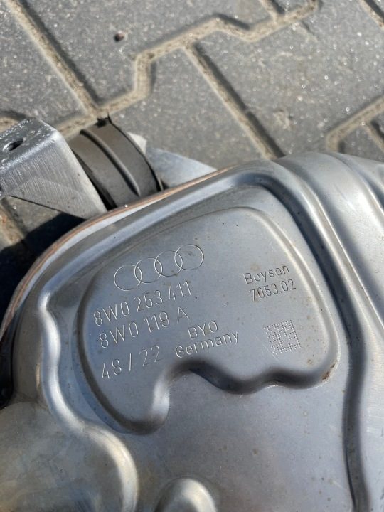 AUDI A4 B9 УНИВЕРСАЛ ГЛУШИТЕЛЬ В СБОРЕ 2.0 TFSI, фото 12