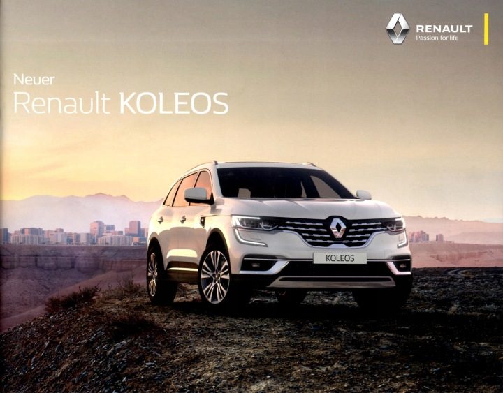 РЕКЛАМНЫЙ БУКЛЕТ № 1169 - RENAULT KOLEOS, фото 1