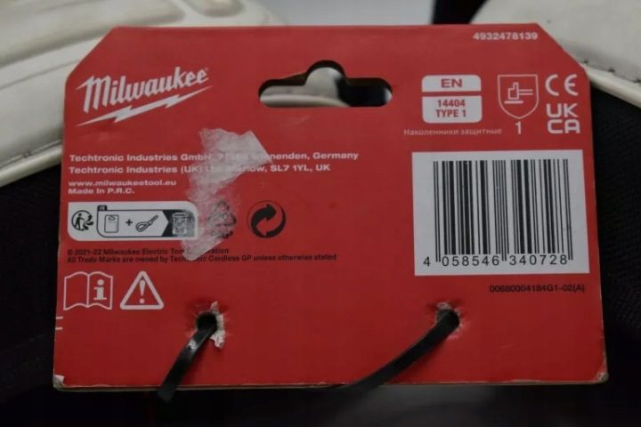 Nakolanniki защитный żelowe nierysujące powierzchni Milwaukee 4932478139, фото 6