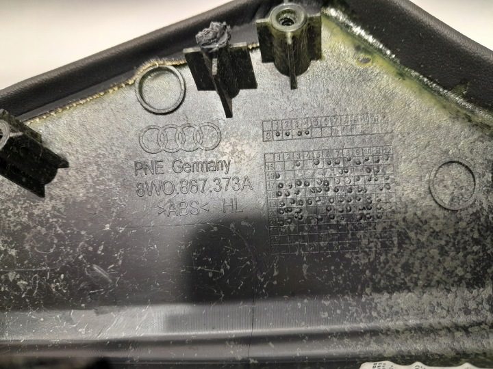 AUDI A4 B9 РЕСТАЙЛИНГ РУЧКА ДВЕРИ КОЖА БЕЛАЯ СТРОЧКА ЛЕВАЯ 8W0867373A, фото 10