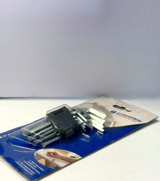 КЛЮЧИ IMBUSOWE HEX KULOWE POWERFIX, фото 2