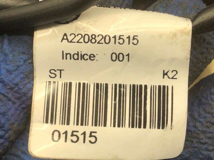 ДИВАН ВТОРОЙ РЯД MERCEDES W221 Седан 05-13 СИДЕНЬЕ СРЕДНЕЕ, фото 8