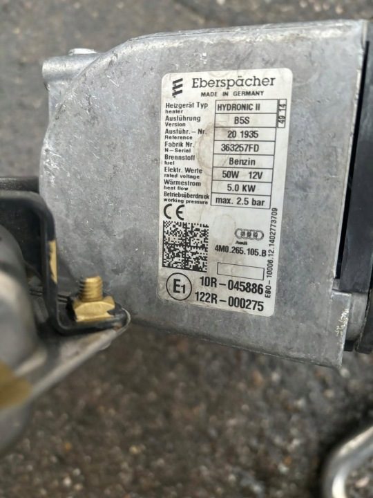 AUDI A4 A5 A6 A7 A8 Q7 Q8 WEBASTO ОРИГИНАЛ, фото 4