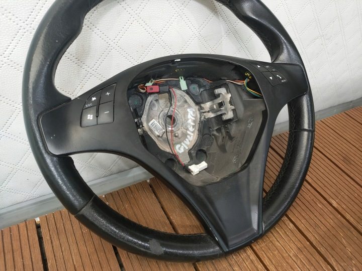 ALFA ROMEO GIULIETTA 10-18 РУЛЬ КОЖАНЫЙ МУЛЬТИФУНКЦИОНАЛЬНЫЙ OE, фото 3