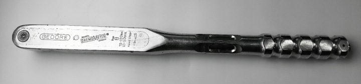 GEDORE КЛЮЧ ДИНАМОМЕТРИЧЕСКИЙ ТИП B DREMOMETER GERMANY 10-120 Нм на 1/2, фото 1