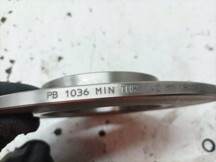 ТОРМОЗНОЙ ДИСК 238 мм 1.0 бензин STARLINE НОВЫЙ PB1036 1B102161 Peugeot 106 II, фото 3