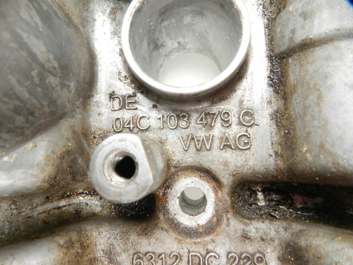 Клапанная крышка Валы AUDI A1 SEAT IBIZA IV 1.0 TSI 04C103479C, фото 6