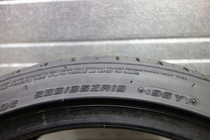 1x 255/35R19 Шина летняя Falken Azenis FK510 7,2 мм 19 г. (N38), фото 4