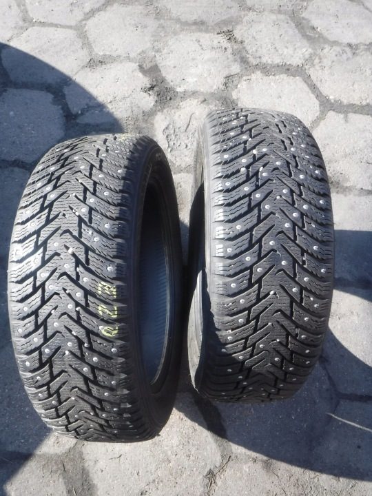 2× Шина зимняя Nokian Tyres Hakkapeliitta 8 205/55R16 94 т сцепление на снегу (3PMSF), усилитель (XL), фото 1