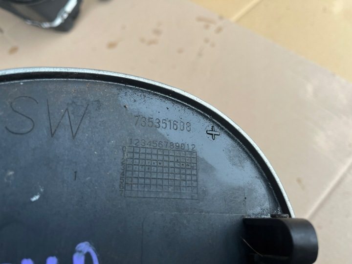 Лючок горловины бензобака Fiat Stilo 2001-2007 1.9 JTD универсал 735351608, фото 3