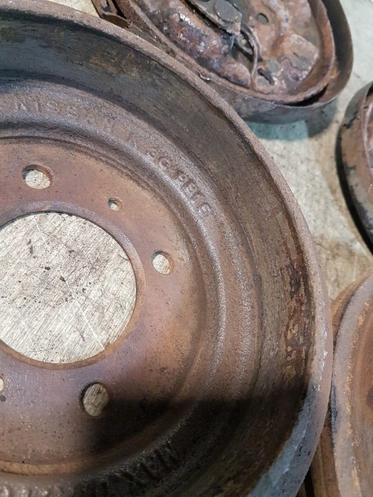 БАРАБАН ТОРМОЗНОЙ ЗАДНИЙ В СБОРЕ NISSAN ALMERA N15, фото 4