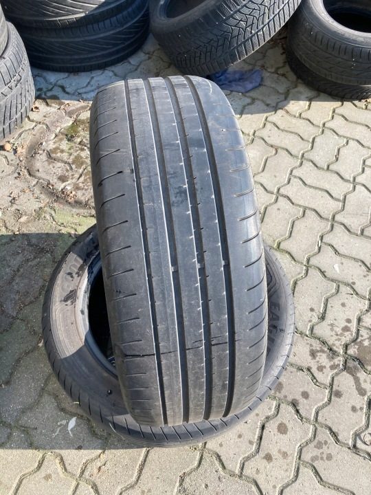 2× Шина летняя Goodyear Eagle F1 Asymmetric 3 225/55R17 101 Вт защита диска, усилитель (XL) J - Jaguar, фото 1