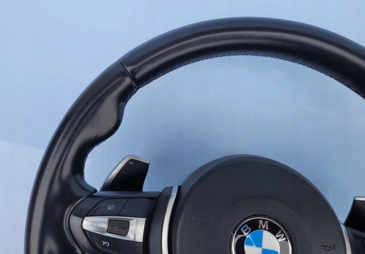 РУЛЬ ЛЕПЕСТКА ПОДУШКА BMW F20 F21 F22 F23 F30 F31 F34 ОЧЕНЬ ХОРОШАЯ (3, фото 4