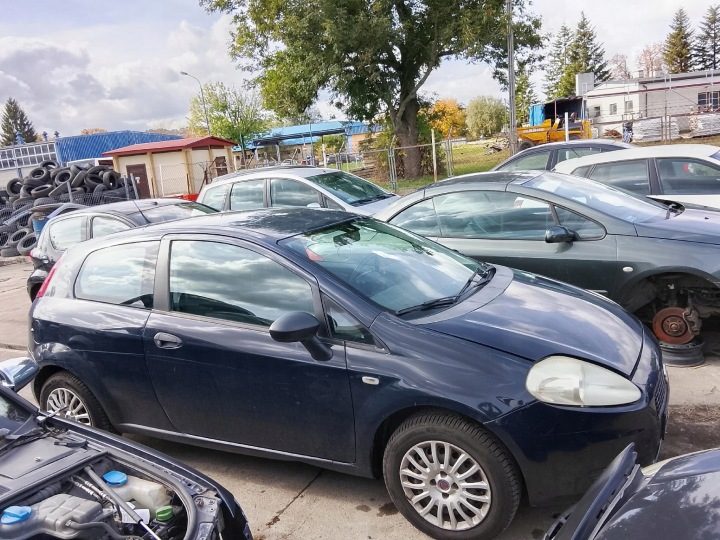 Поворотный кулак левый с ступицей ABS Fiat Grande Punto 1.2b, фото 4