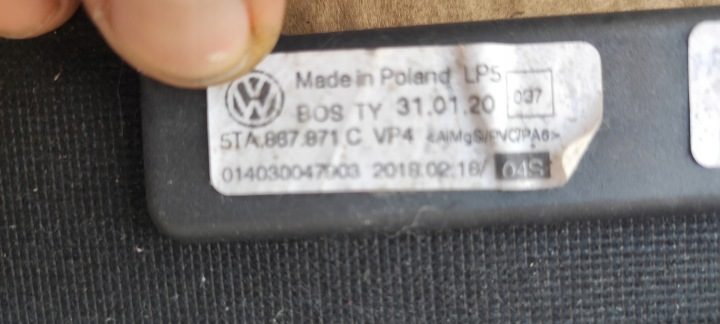 Volkswagen OE 5TA867871C, фото 7