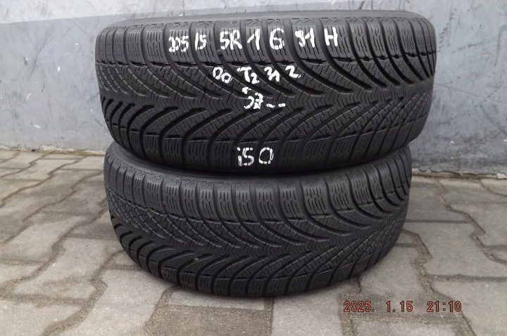2× Шина зимняя BFGoodrich G-FORCE Winter 205/55R16 91 H сцепление на снегу (3PMSF), фото 3