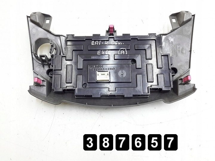 2006 Toyota RAV4 Модуль управления кондиционером 5590042290 4559442060 UK, фото 3