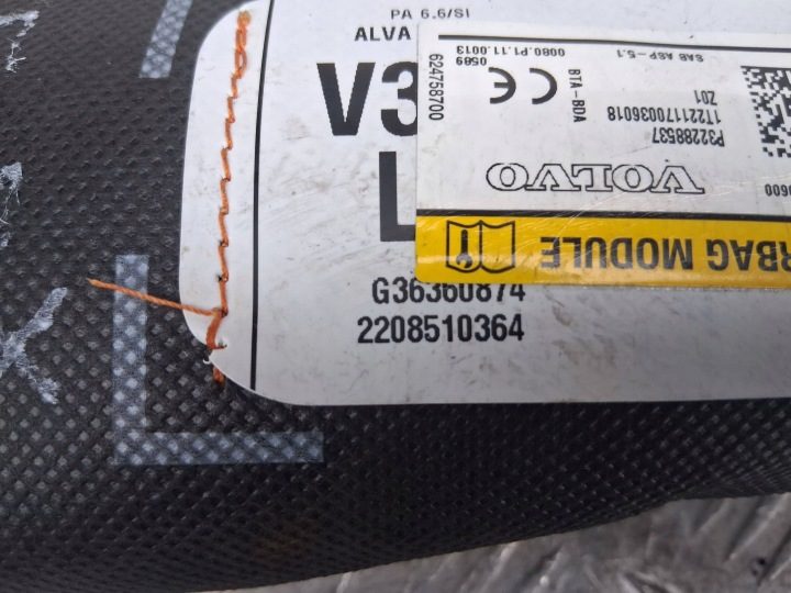 ПОДУШКА БЕЗОПАСНОСТИ ВОЗДУШНАЯ СИДЕНЬЯ ЛЕВАЯ ПЕРЕДНЯЯ VOLVO XC40 32288537, фото 2
