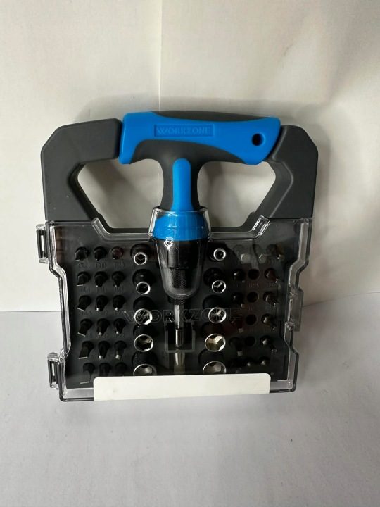 Stalco комплект торцевых головок 1/4" трещотка 48 элементов S011100048, фото 5