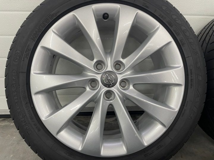 OPEL ASTRA J K колеса летние 215/50r17 Goodyear 5x105, фото 9