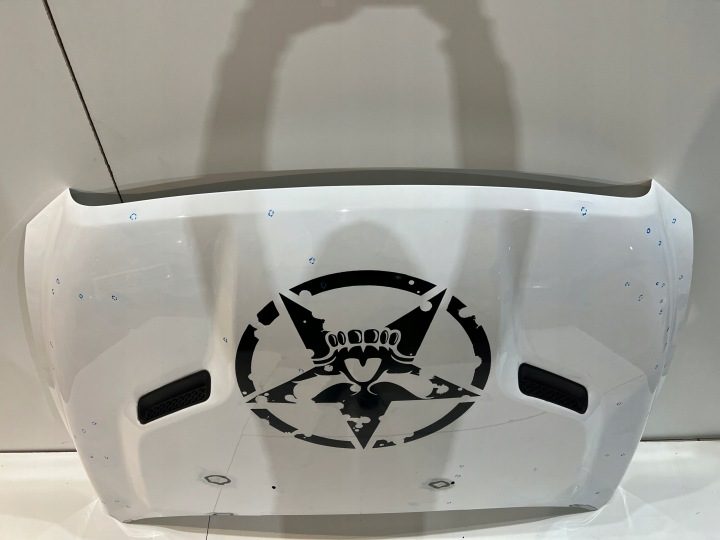 Капот двигателя Dodge RAM Sport SRT 13-18r, фото 9