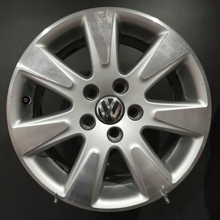4× Литой диск Volkswagen OE Golf VI 7.0" x 16" 5x112 ET 45, фото 3